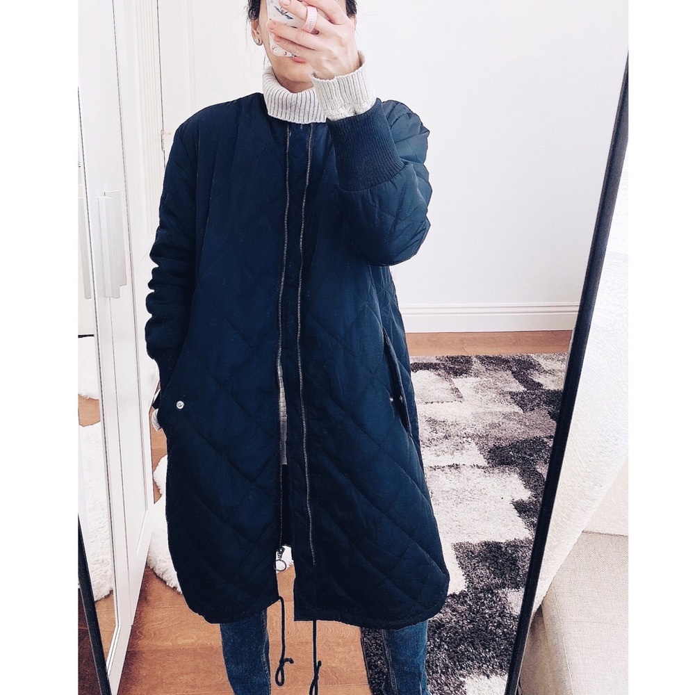 NWOT The Fifth Label Merchant Puffer Jacket, Navy